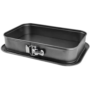 Spring Form Rectangular Carbon Steel Black